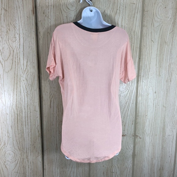 Self E Contrast Pocket Ringer Tee L - Picture 2 of 8